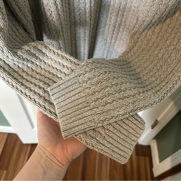 Eddie Bauer Ribbed Knit Henley Sweater | Size L - Tall - Picture 6 of 12